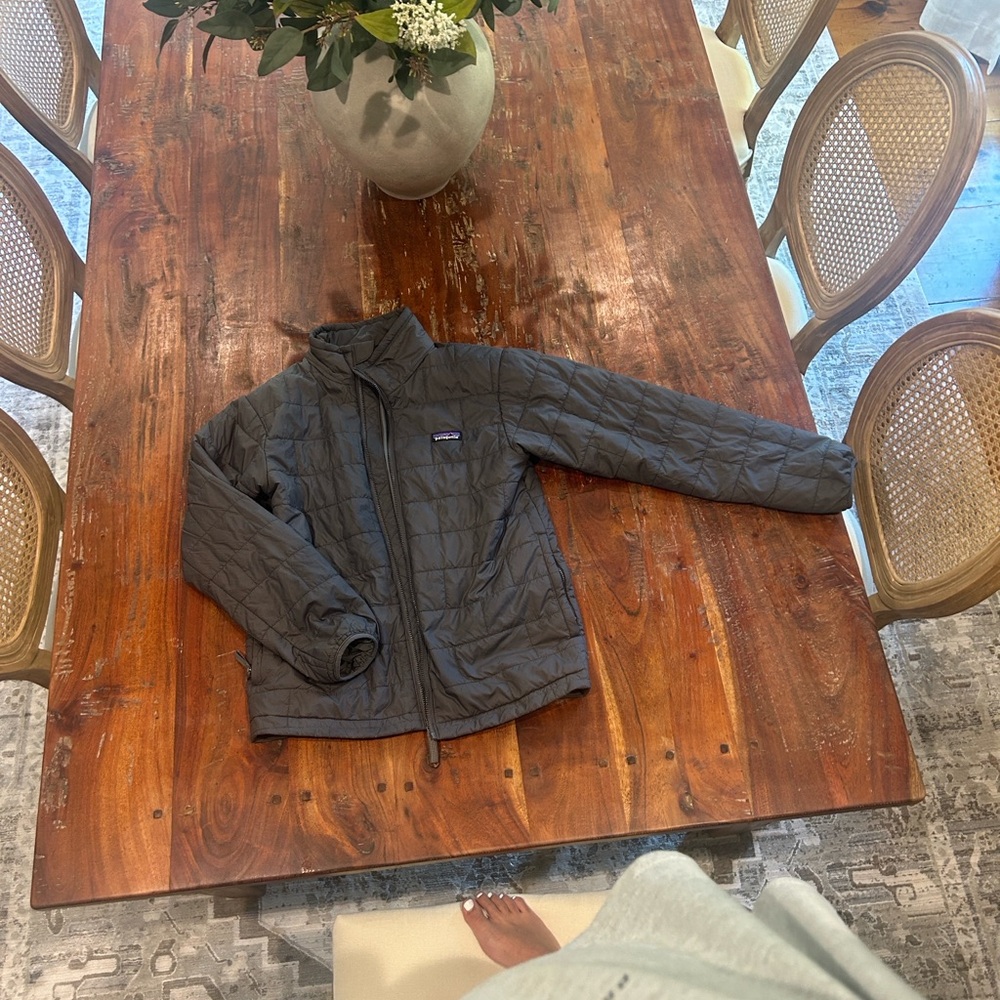 Patagonia Charcoal Quilted Jacket